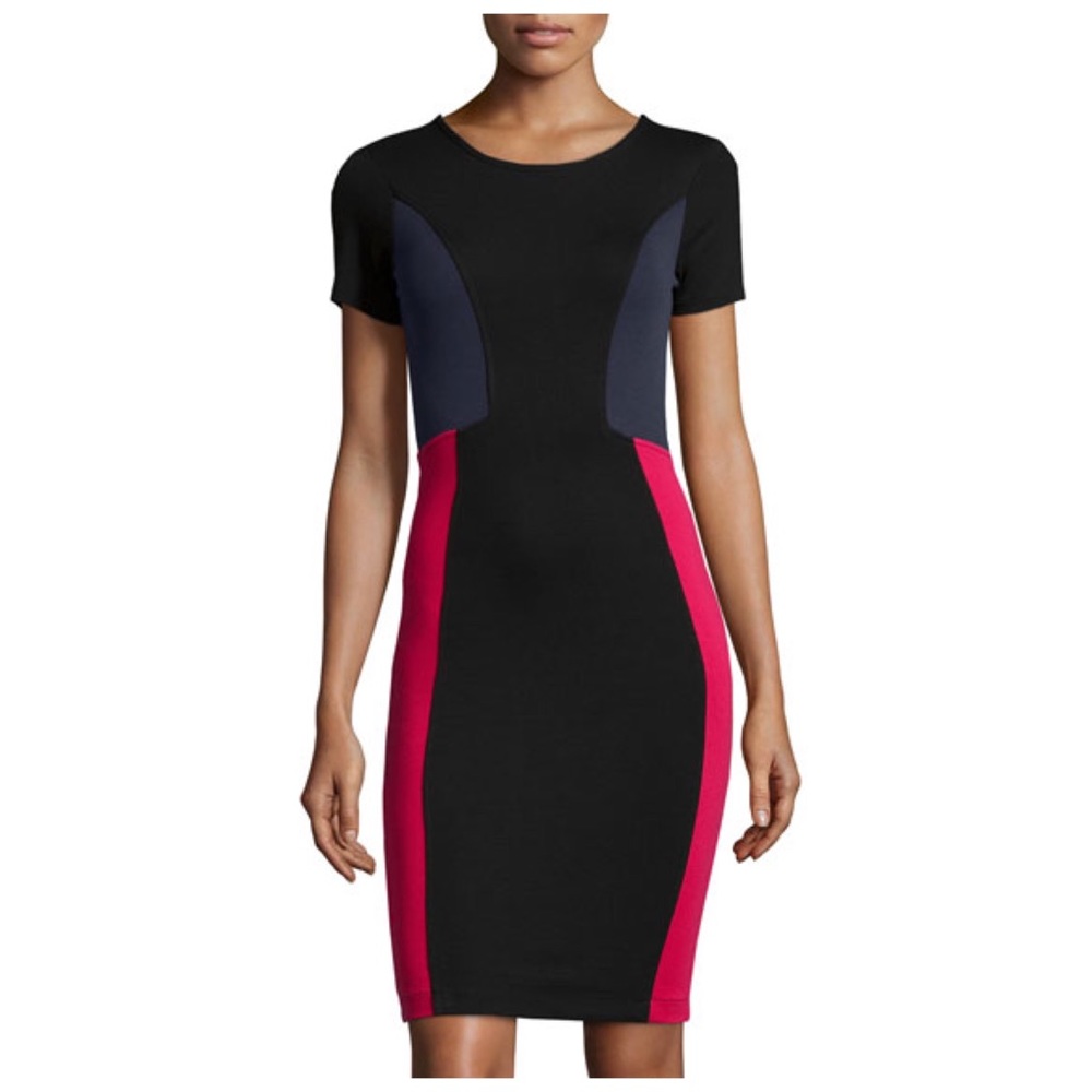 French Connection Colorblock Sheath Dress Size 4